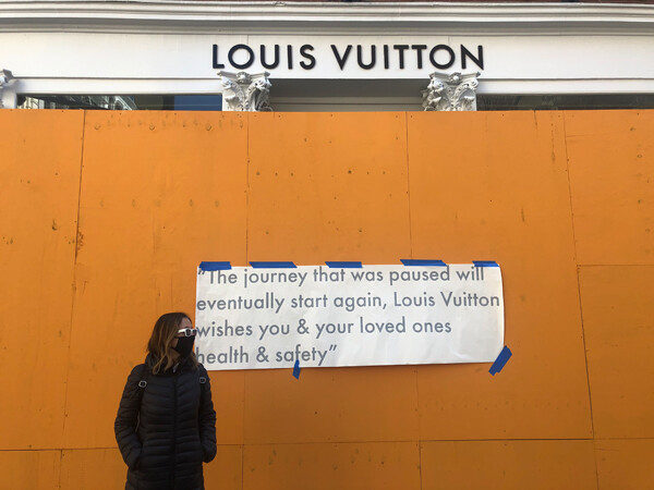 Alcohol  Coronavirus lockdown: Louis Vuitton making hospital