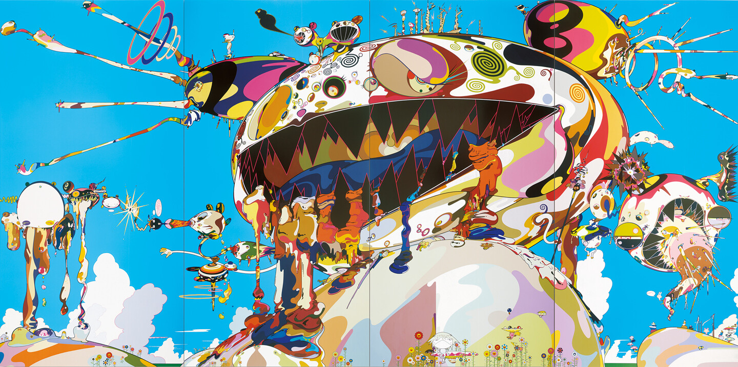 Takashi Murakami The Octopus Eats Its Own Leg Announcements E