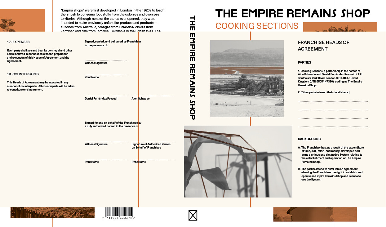 e-flux Book launch: Cooking Sections,&nbsp;<em>The Empire Remains Shop</em><br />
With Cooking Sections, Coco Fusco, and Natasha Ginwala
