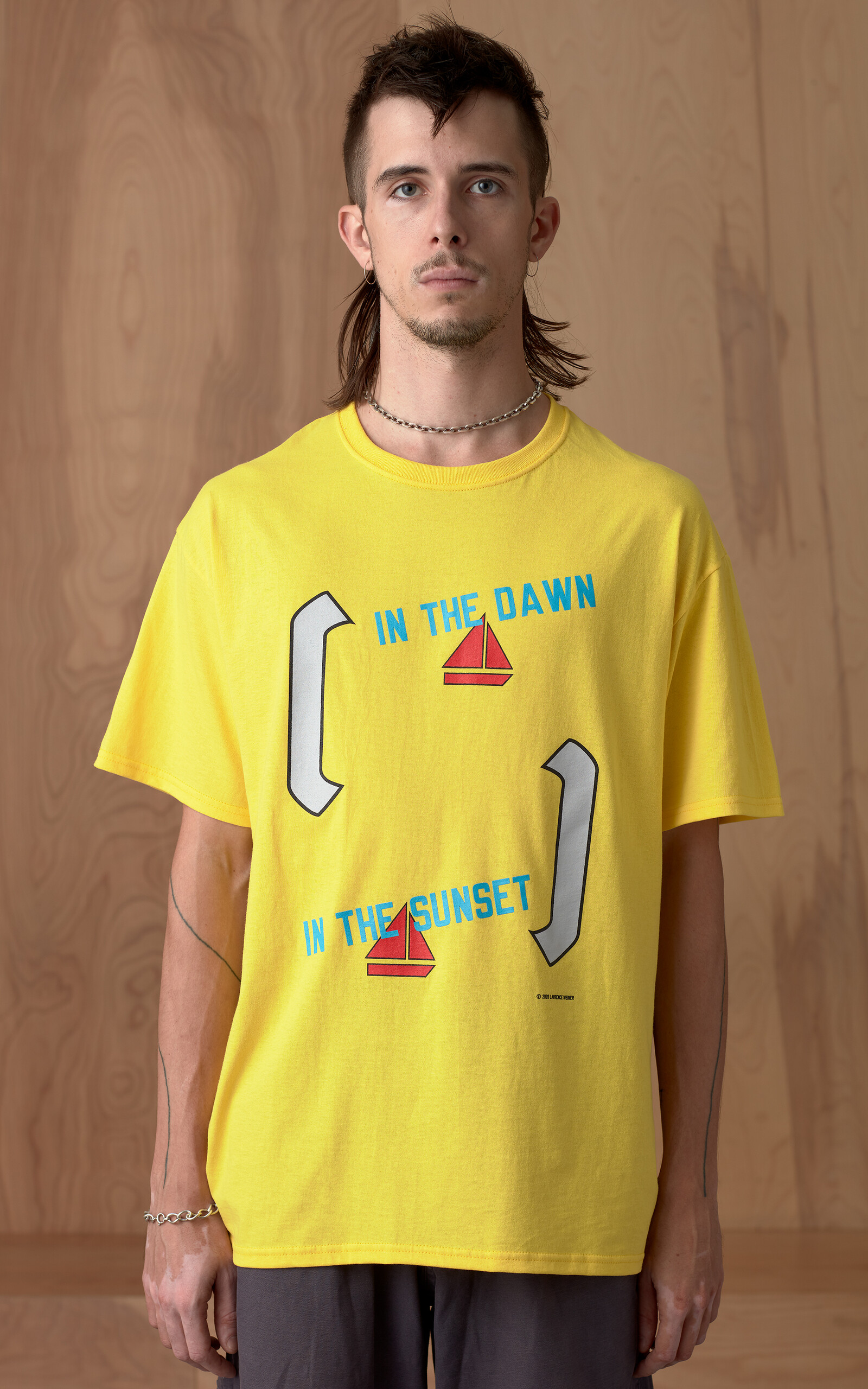 T-shirt by Lawrence Weiner - Benefit 