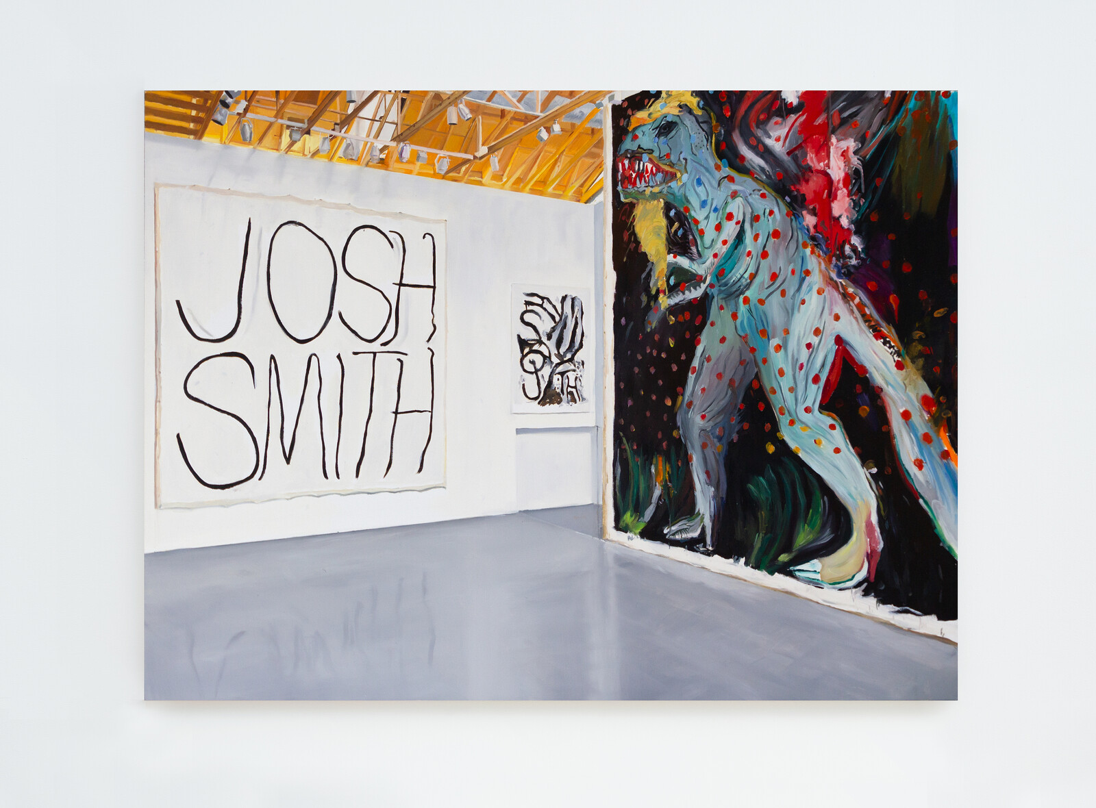 Josh Smith at Josh Smith Studio, Brooklyn