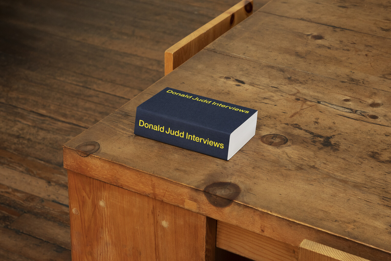 Donald Judd Spaces, Interviews, Writings