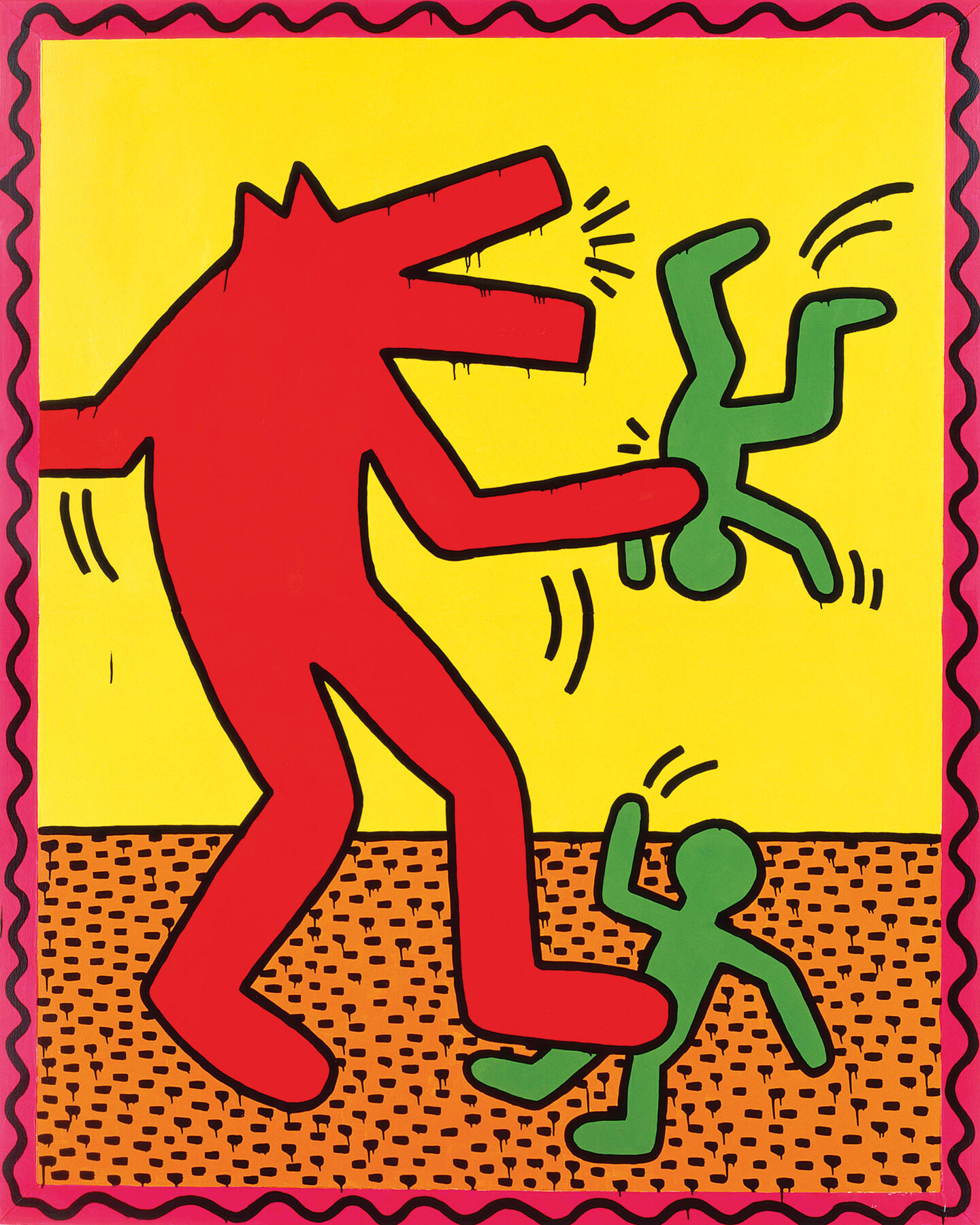 Keith Haring Announcements E Flux