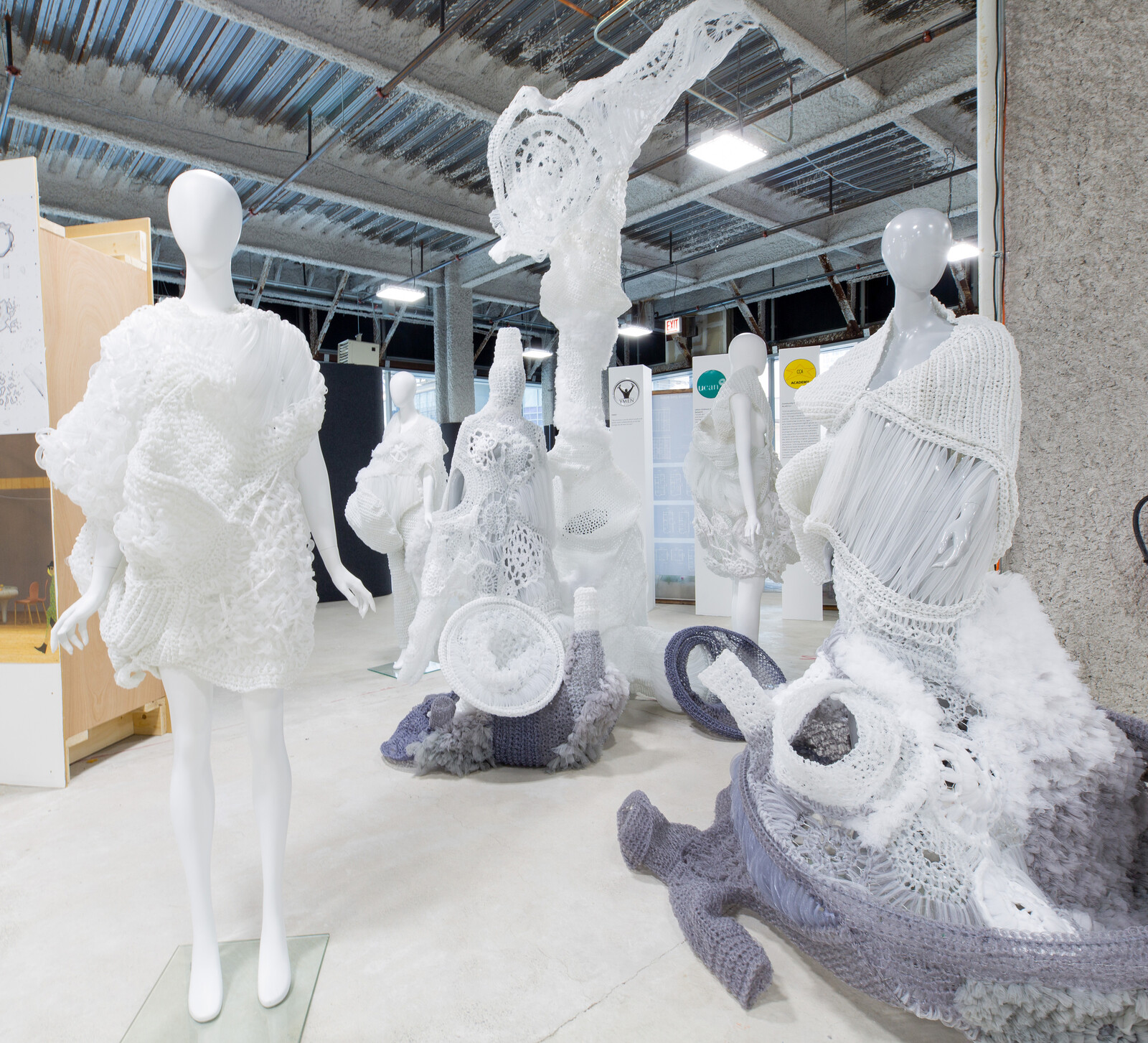 Elegant Fusion Fashion as Sculpture Art