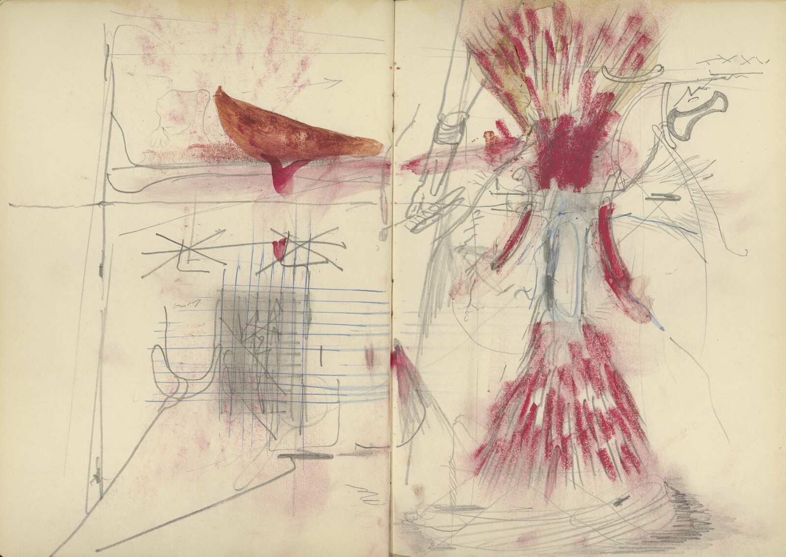 Joseph Beuys – Drawings and Watercolors