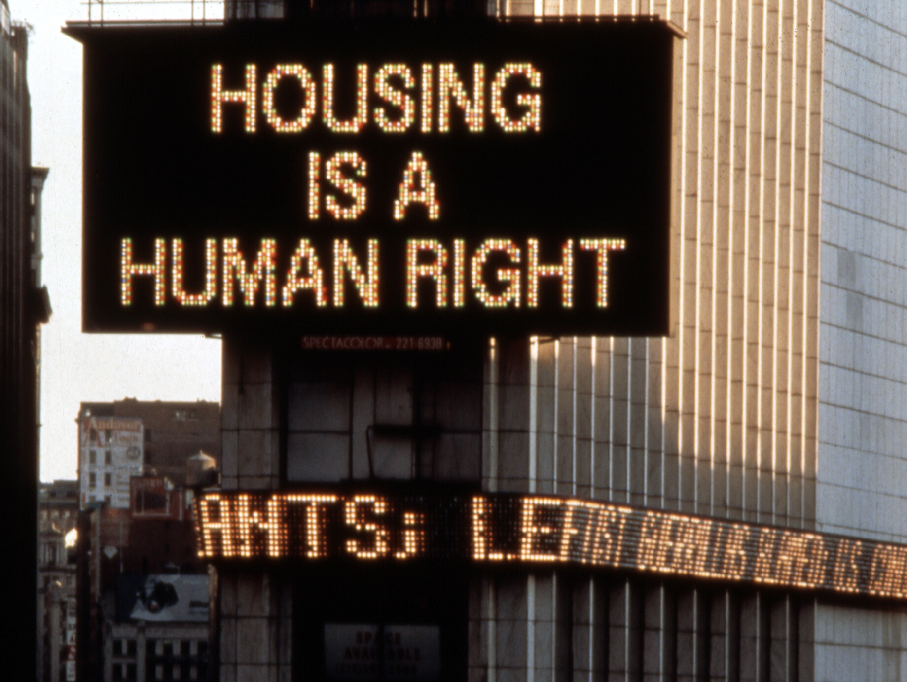 Martha Rosler Housing Is a Human Right Announcements eflux