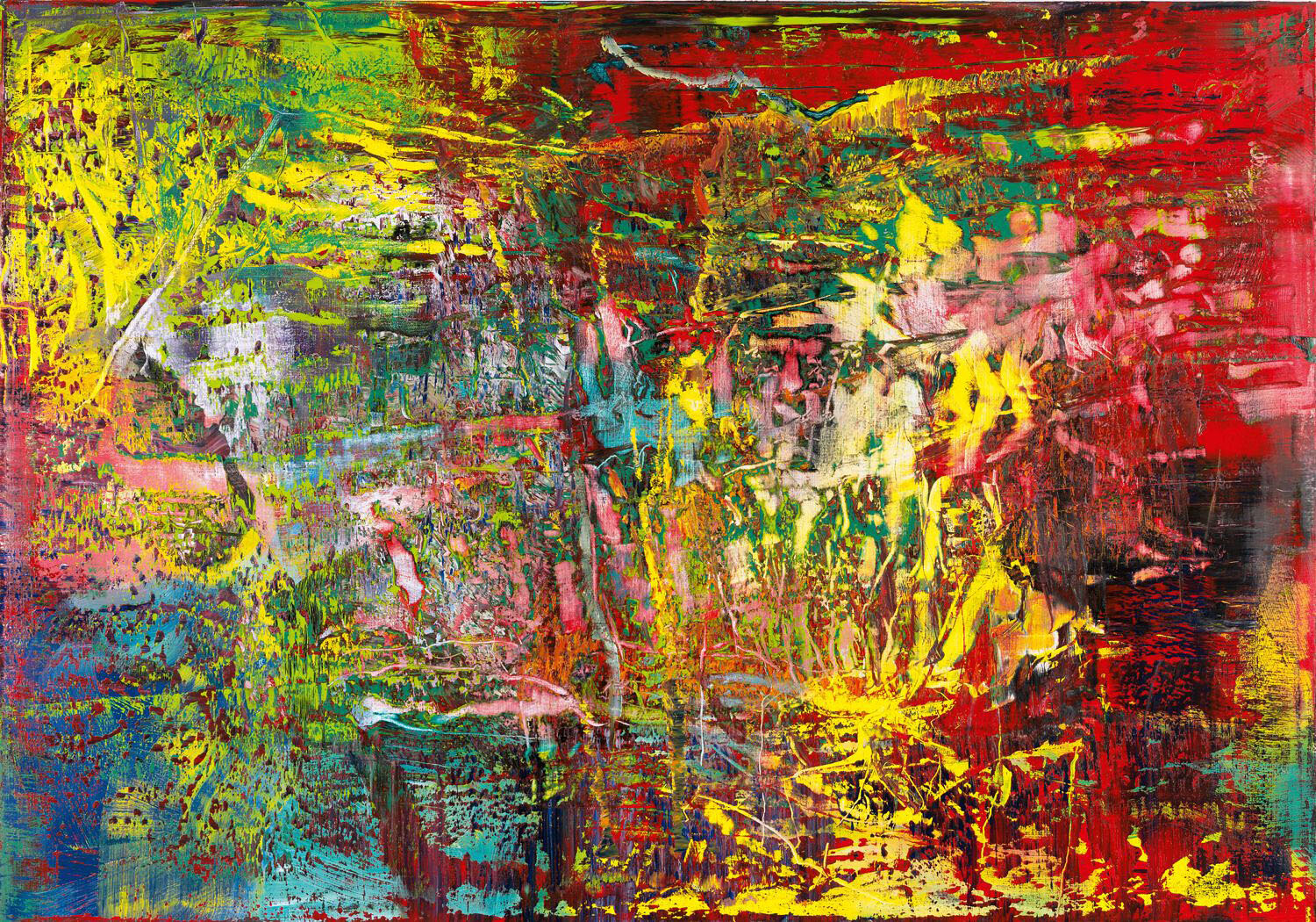 Gerhard Richter New Paintings Announcements e flux