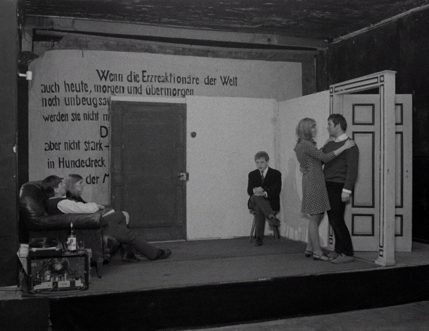 Bar Laika by e-flux Jean-Marie Straub and Danièle Huillet:&nbsp;<em>The Bridegroom, the Actress, and the Pimp</em>
