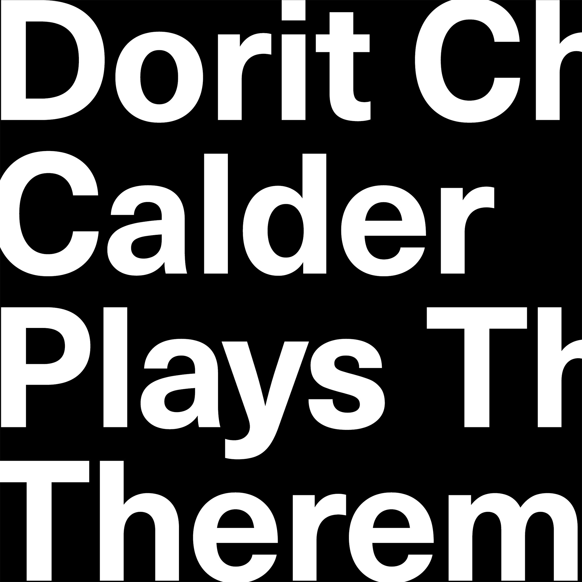 Dorit Chrysler di Calder Memainkan Theremin – Podcast