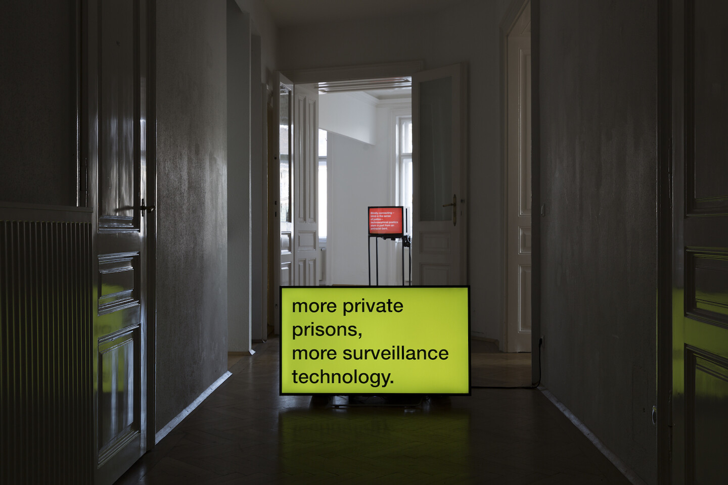 Bar Laika by e-flux Tony Cokes,&nbsp;<em>Could you visit me in dreams? </em>and&nbsp;<em>Della's House</em>
