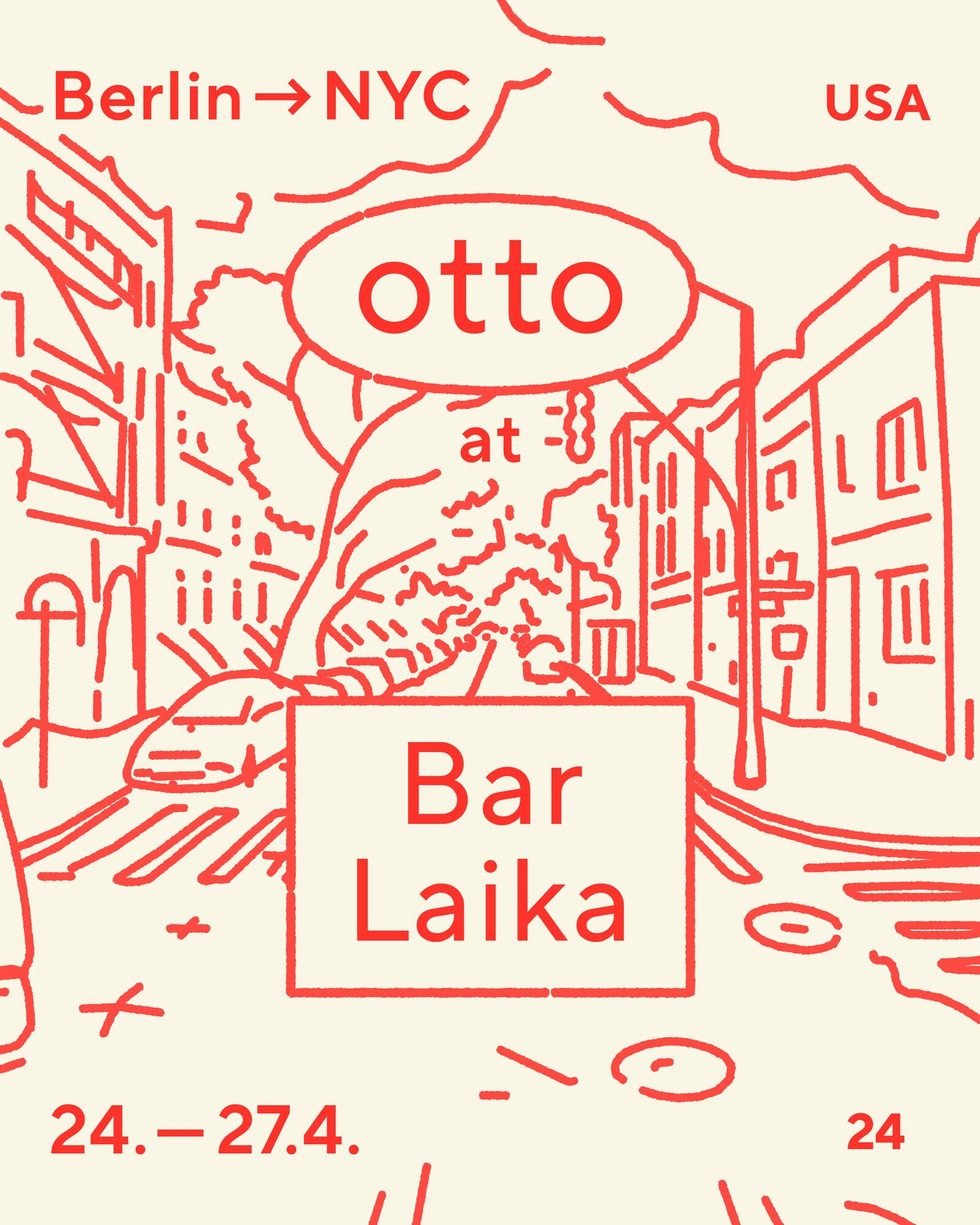 Bar Laika by e-flux Otto at Bar Laika
