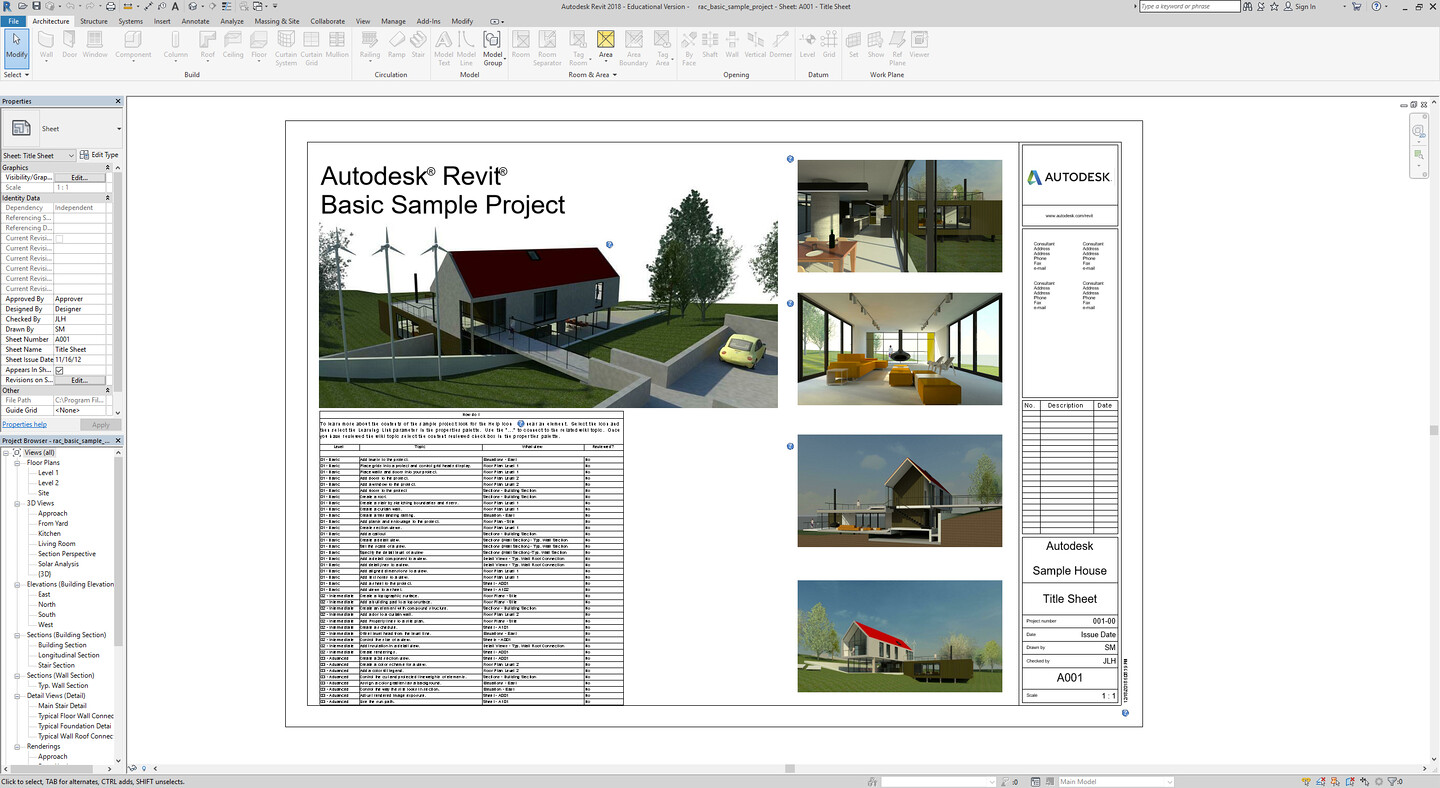 Free revit projects