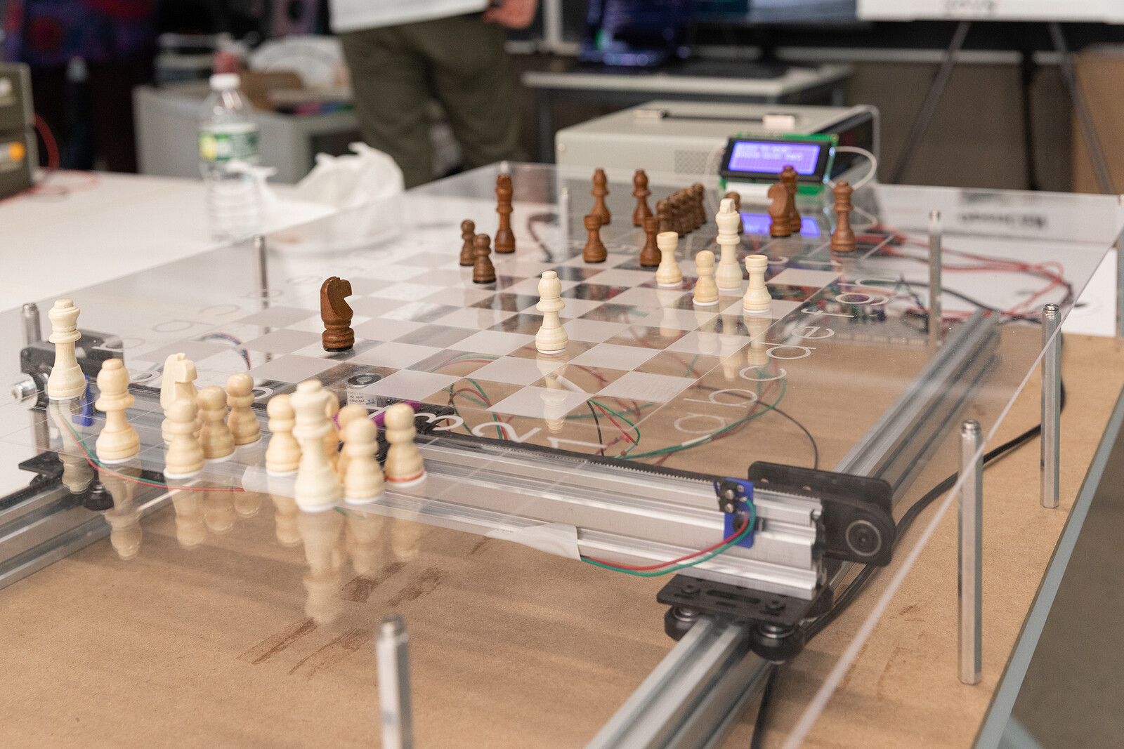 Play chess using voice commands and Arduino