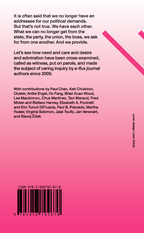 What S Love Or Care Intimacy Warmth Affection Got To Do With It Books E Flux What S Love Or Care Intimacy Warmth Affection Got To Do With It Books E Flux