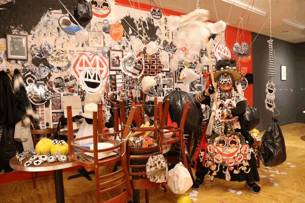 <em>Taiping Tianguo,&nbsp;A History of Possible Encounters: Ai Weiwei, Frog King Kwok, Tehching Hsieh, and Martin Wong in New York.</em>
