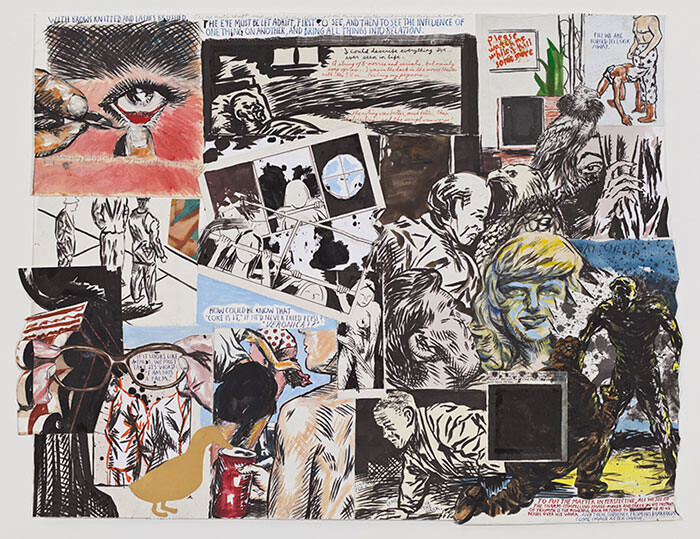 Raymond Pettibon's “Desire in Pursuyt of the Whole” - Criticism