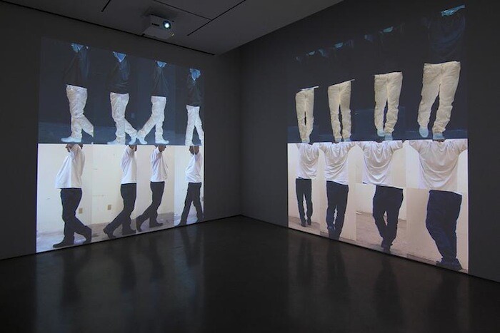 Bruce Nauman’s “Contrapposto Studies, i through vii