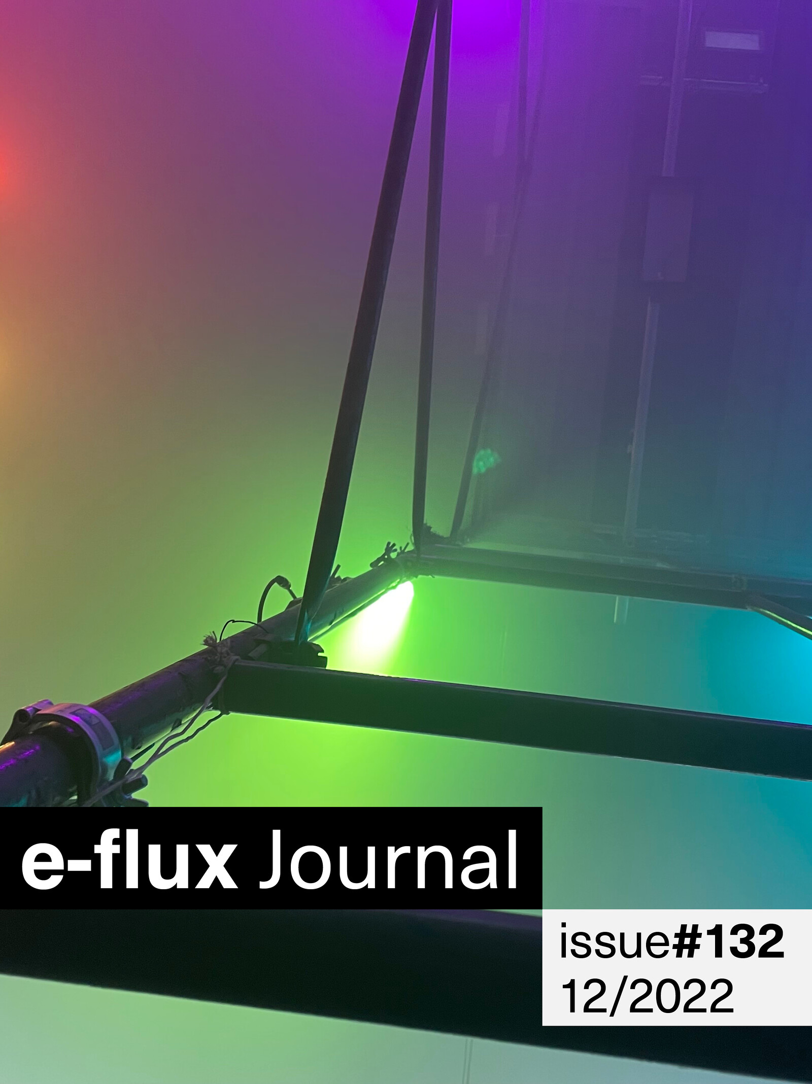 e-flux Journal #132 December 2022 - e-flux