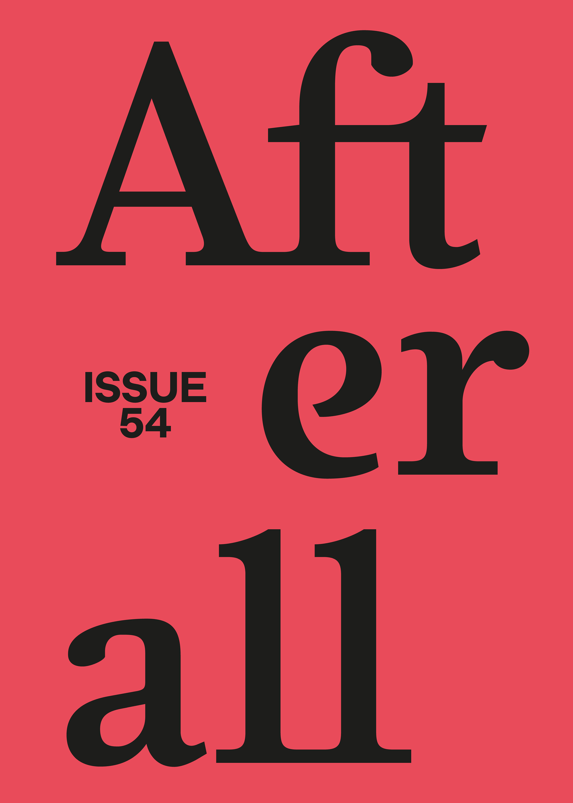 Afterall 54: Voicings - Announcements - Vimarsana News