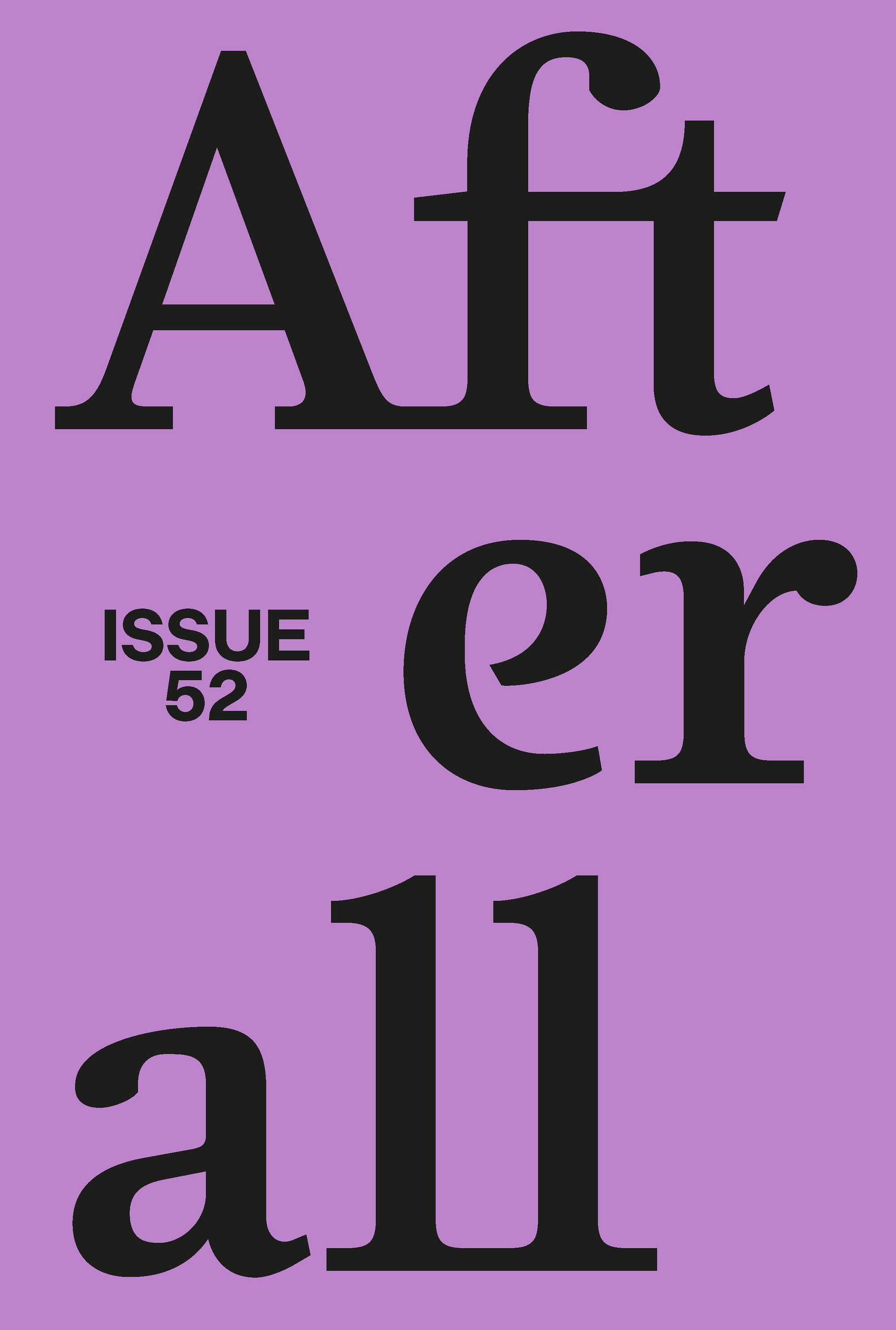 Afterall 52: New Politics - Announcements - Vimarsana News