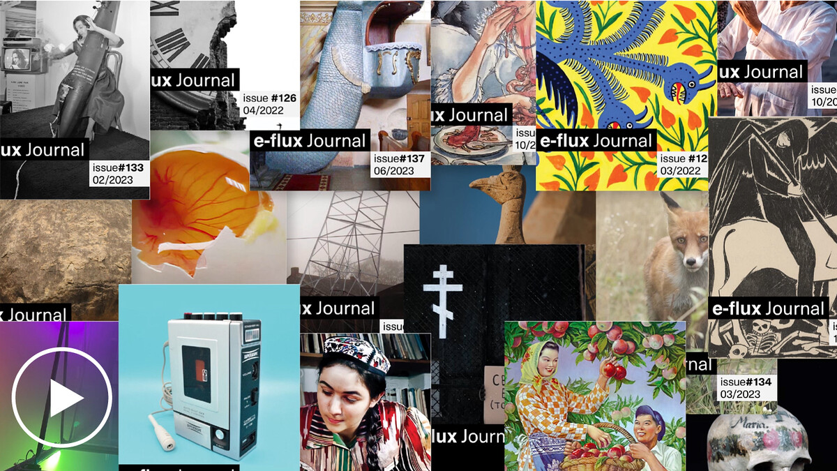 e-flux journal for all - Announcements - Vimarsana News