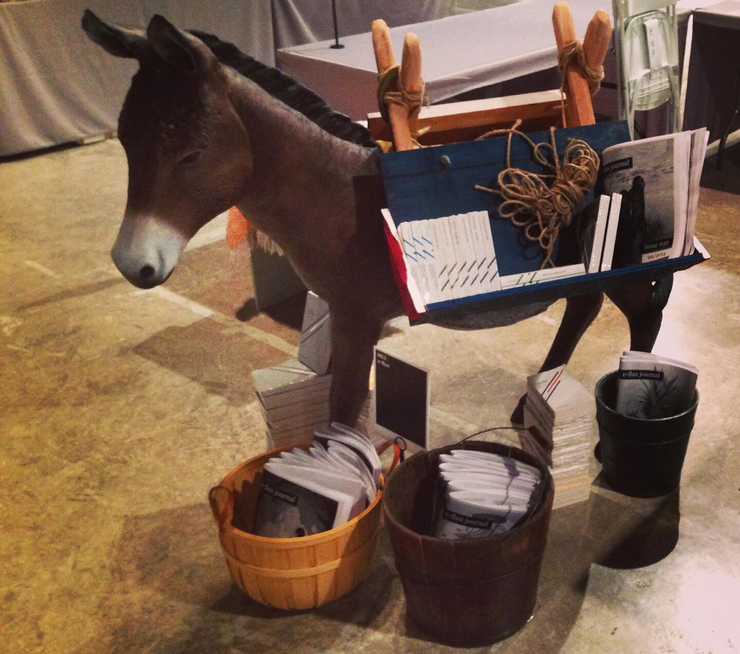 <em>e-flux journal</em> at the New York Art Book Fair, MoMA PS1
