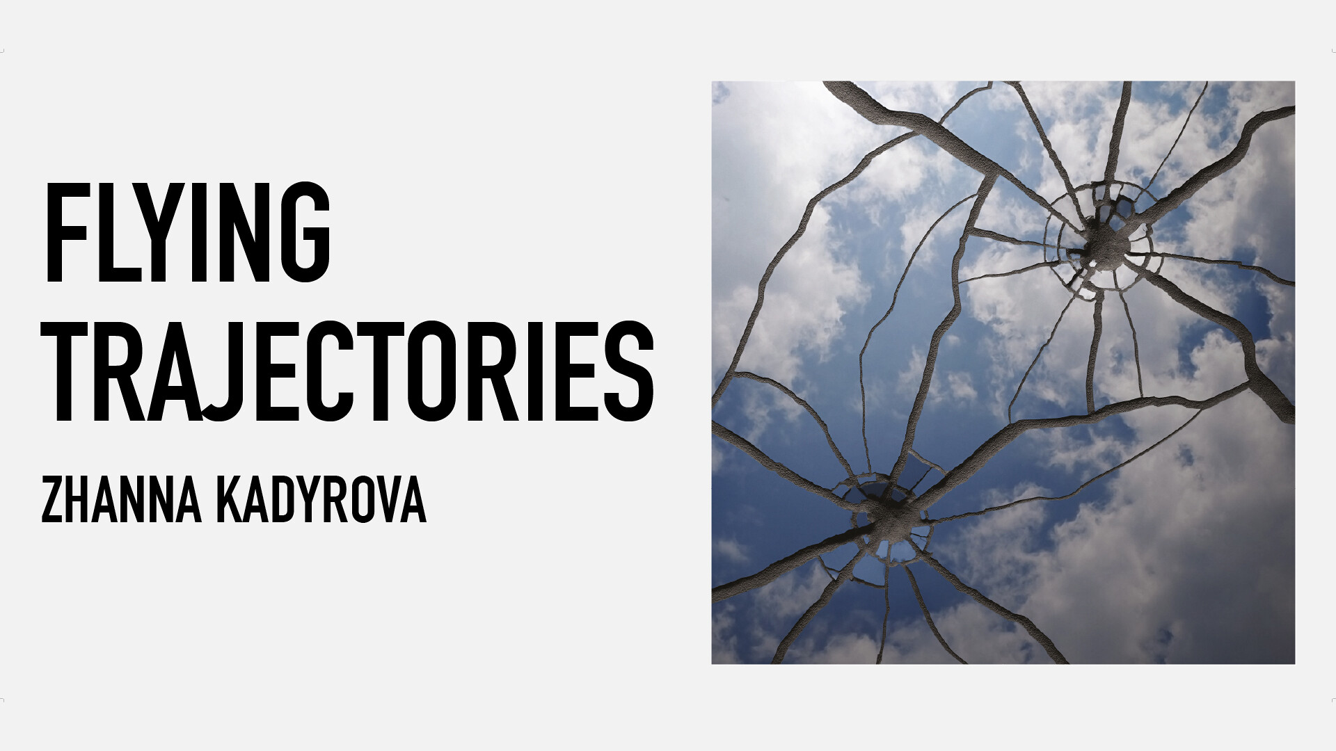 Zhanna Kadyrova: Flying Trajectories - Announcements - Vimarsana News